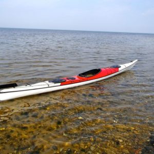North Wind kajak fra Blue Kayaks. Kvalitets havkajak med rorsystem fra Feathercr